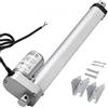 VEVOR Attuatore Lineare 12V, Attuatore Lineare Impermeabile IP54 con Corsa 250 mm, 15 mm/s, Attuatori di Movimento 1000 N con Staffe di Montaggio per Scrivania Elevatrice, Poltrone Reclinabili