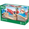 BRIO Ponte Levatoio - Accessorio Interattivo per Ferrovia in Legno