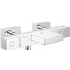 Grohe miscelatore termostatico vasca Grohe Grohtherm Cube, installazione a parete, cromo - 34497000