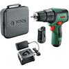 Bosch Trapano con percussione a batteria EasyImpact 12 (2 batterie, sistema 12 volt, in borsa custodia morbida)