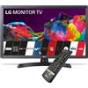 LG TV 24 POLLICI SMART LED HD LG 24TQ510S SISTEMA WebOs 2.2 DVB-T2/C/S2 Apple TV
