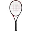 Wilson Racchetta da Tennis Clash Team 103 V3, Tecnologia Innovativa Si3d, Punto Dolce Ottimizzato, Componenti Ecocompatibili, Colore: Nero, Misura: 2