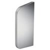 InoxLaser Sanitari LX3323 Separatore in acciaio inox satinato per orinatoi a parete completo di staffa di fissaggio a scomparsa
