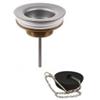 InoxLaser Sanitari LX2016 Piletta piatto doccia per LX2015 D.70x1¼mm