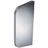InoxLaser Sanitari LX3323 Separatore in acciaio inox satinato per orinatoi a parete completo di staffa di fissaggio a scomparsa