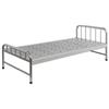 InoxLaser Sanitari LX3830 Letto singolo in acciaio inox satinato anti-vandalo - smontabile con viti anti-vandalo 1900X900x850 mm