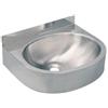 InoxLaser Sanitari LX1435 Lavamani in acciaio inox Arsella con mensole integrate