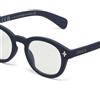 OKKIA Occhiale da Lettura Mod. Nashville Premontato Soft Touch-Spring Anti Luce Blu Midnight Diottrie 3.00