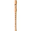 HOHNER HOB9565 Musica Line German Recorder Two Pieces Pear Wood Light