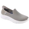 Skechers Women's Hands Free Slip-ins Go Walk Flex-Relish, Scarpe da Ginnastica Donna, Blue Taupe, 38 EU Larga