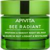Apivita Bee Radiant Gel Balsamo Peony Night 50ml