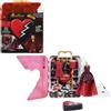 Mattel Disney Descendants: The Rise of Red Closet Playset con vestiti e accessori esclusivi per bambole, armadio giocattolo Red's Rise & Rebel