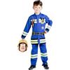Ciao Sam il Pompiere New Uniform costume travestimento bambino originale (Taglia 5-7 anni) con maschera