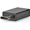 NEDIS Adattatore USB 3.2 Gen 1, spina USB-C, 5 Gbps, OTG, nichelato, nero