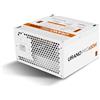 NOX XTREME PRODUCTS NOX XTREME URANO Pro 650 W White 80 PLUS Bronze - Alimentatore ATX con ventola silenziosa da 120 mm PWM, protezione integrale (OVP, UVP, OPP, SCP, OTP), PFC attivo, cavi piatti extra lunghi