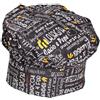 Giblor's Cappello da cuoco Giblor's Menù nero art. 14P05I483
