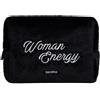 NICOLE P Accessori Fluffy Beauty - Black 1pz - Beauty Case