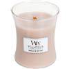 WOODWICK Hourglass Candles Vanilla & Sea Salt 275gr - Candela Profumata