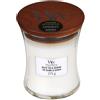 Woodwick Hourglass Candles White Tea & Jasmine 275gr - Candela Profumata