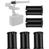 Etour 6 manicotti distanziatori in gomma per microfono, compatibili con Sony Camcorder Rode NTG, Sennheiser MKH Shotgun Mic FX3, FS7, FX6, FX8, FX9, NX80, FS5
