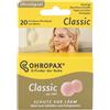 Ohropax Classic Auricolari In Cera 20 pz Tappi per le orecchie