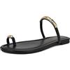 Nine West Sandali bassi Balon da donna, Nero 001., 38 EU