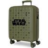 Disney Joumma Star Wars Green Valigia cabina verde 40x55x20 cm rigida 2,8 kg chiusura TSA integrata ABS 2,8 kg 37L espandibile bagaglio a mano