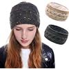 XPOOP 2 Pezzi Fascia Invernale per Donna Tessuto di Lana Scalda Knit Elastica Fascia per Capelli Fascia Invernale Capelli Donna, Capelli Caldo Fascia Elastica a Turbante
