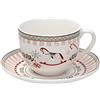 ANDREA FONTEBASSO Set 6 Tazzine Caffè Con Piattino Atollo Vintage