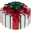 BRANDANI Portacandela Pacco Regalo Bianco