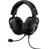 Logitech G PRO X Cuffia Gaming Cablata con cavo e Microfono Blue VO!CE, DTS Headphone:X 7.1 e Driver PRO-G da 50 mm, 7.1 Surround pensato per Esport Gaming, per PC/PS/Xbox/Nintendo Switch - Nero