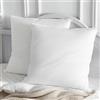 Homyrium Cuscino in Piuma 80x80 Cuscino di Piume 80x80 cm Cuscino per Dormire da Hotel a 3 Camere, Fodera 100% Cotone e Imbottitura di Piuma, Certificato Ökotex (1600 g, 1 Unità)