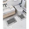 YeahBoom Tappetino Super Assorbente,45x150 cm Indoor Floor & Door Mat,Tappeto in Microfibra antiscivolo lavabile, Con Fondo in Gomma,Utilizzabile in Bagno,Cucina