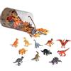 PROLUDIS Terra by Battat 60 Pezzi Dinosauri Miniature assortite statuette bambini 3+anni
