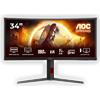 AOC CU34G4 Monitor Gaming Curvo, 34 ", WQHD, 3440 x 1440 Pixel, tempo di risposta 1 ms, refresh rate 180 Hz