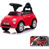 Mandelli Fiat 500 Cavalcabile Mandelli Rossa