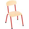 MOJE BAMBINO Sedia Per La Scuola Dell' Infanzia Bambino Misura 2 H 31 cm. Rosso