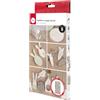 Rayher Stampo silicone coniglio, Happy Spring, 14,5x26x1cm, 8 forme, box 1pz, 36137000