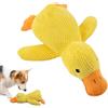 Ferizzia Anatra Calmante Cane Giocattolo, Peluche per Cani, Quack-Quack Duck Dog Giocattolo, Papera Quack Masticare, Resistenti, Divertente Cane Interattivo per Cani Piccoli Medi Grandi