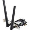 ASUS SCHEDA DI RETE ASUS PCE-AX1800 DUAL BAND PCI-E WiFi 6 (802.11ax) BT 5.2 WPA3 NETWORK SECURITY OFDMA + MU-MIMO 90IG07A0-MO0B00 - 90IG07A0-MO0B00