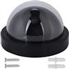 Bonbela Fotocamera falsa Dome Fotocamera MR-02y Dummy Fake Dome Sorveglianza Sorveglianza Esche Simulate 1 Pezzo Luce