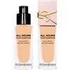 Yves Saint Laurent All Hours Glow Fondotinta dal finish luminoso LW9