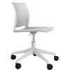 Unisit Sedia home/office Alpha GB bianco S/braccioli