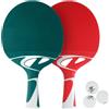 CORNILLEAU TACTEO PACK DUO 2 RACCHETTE + 3 PALLINE Ping Pong