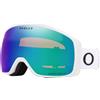 OAKLEY FLIGHT TRACKER M MATTE WHITE WPRZM ARGON Maschera sci/snowboard