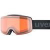 UVEX PWDR LG SUPRAVISION S2 BLACK M/LASERGOLD Maschera Sci/Snowboard
