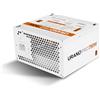 NOX XTREME PRODUCTS NOX XTREME URANO Pro 750 W White 80 PLUS Bronze - Alimentatore ATX con ventola silenziosa da 120 mm PWM, protezione integrale (OVP, UVP, OPP, SCP, OTP), PFC attivo, cavi piatti extra lunghi