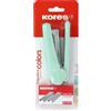 Kores - Cucitrice ufficio modello Colors + 1.000 graffette 24/6, colore menta, dimensioni 12,5 x 5,5 x 3 cm, capacità 20 fogli di carta da 80 g, compatibile con graffette 26/6, materiale scolastico e