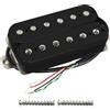 FLEOR Pickup Humbucker per chitarra nera Pickup al ponte Alnico 5 14-15k