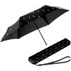 Knirps ombrello US.050 Ultra Light Slim Manual Rain Black nero multicolore